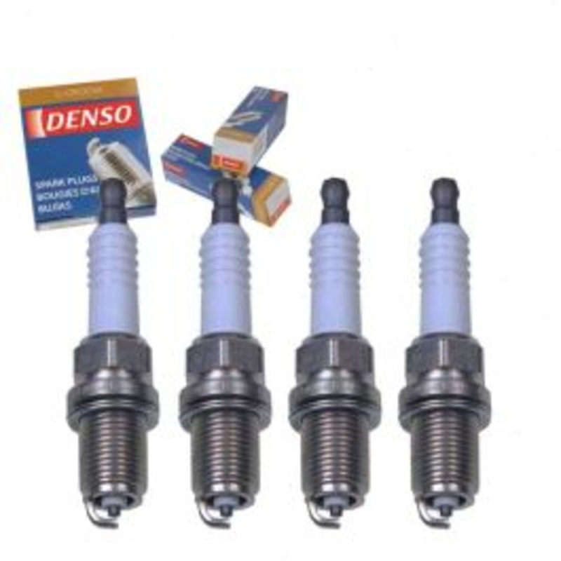 4 pc DENSO Standard U-Groove Spark Plugs for 1992-1993 Plymouth Colt 1.8L L4