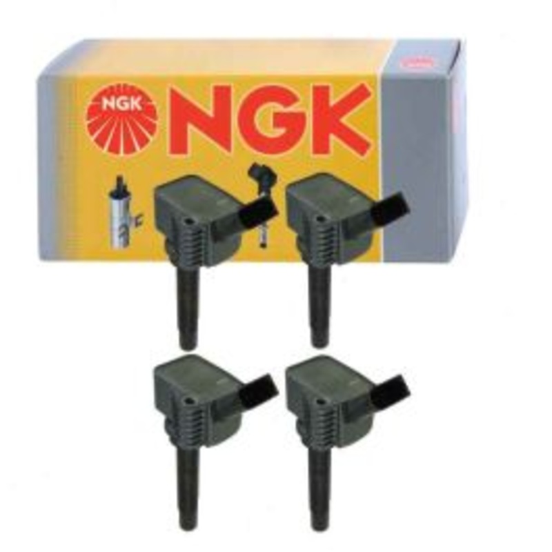 4 pc NGK Ignition Coils for 2013-2017 Volkswagen Jetta 1.4L L4