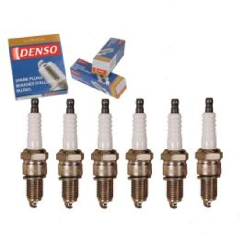 6 pc DENSO Standard U-Groove Spark Plugs for 1965-1968 American Motors Ambassador 3.3L 3.8L L6
