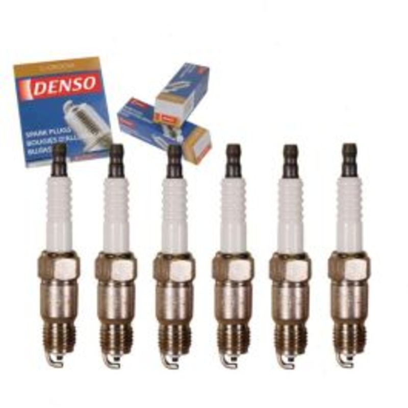 6 pc DENSO Standard U-Groove Spark Plugs for 1991-1995 Chevrolet P30 4.3L V6