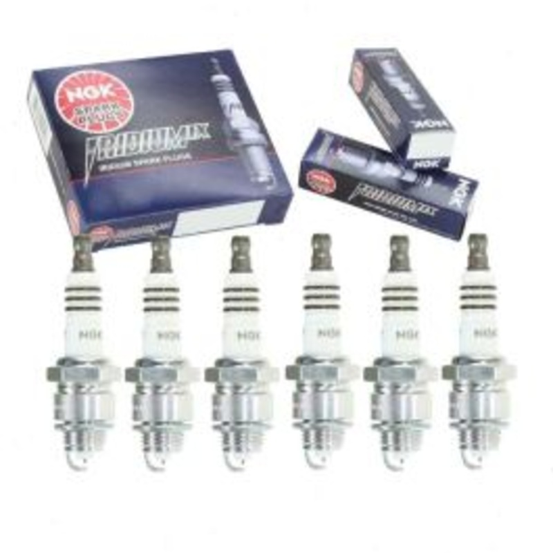 6 pc NGK Iridium IX Spark Plugs for 1968-1969 International 1200B 3.9L L6