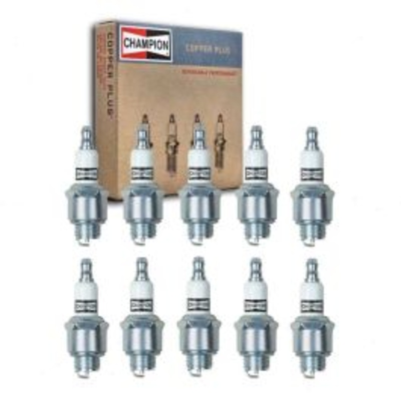 10 pc Champion Copper Plus 861 J19LM Spark Plugs