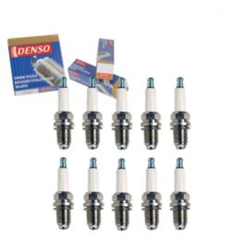 10 pc DENSO Standard Spark Plugs for 2011 Audi S6 5.2L V10