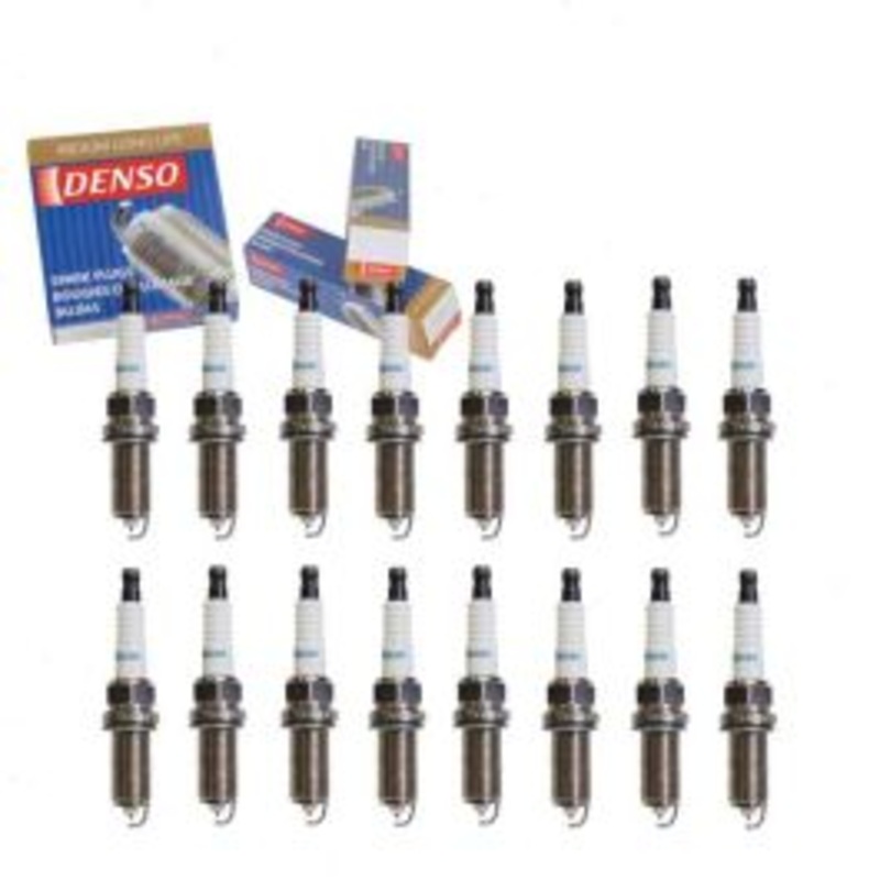 16 pc DENSO Iridium Long Life Spark Plugs for 2003 Mercedes-Benz E55 AMG 5.5L V8