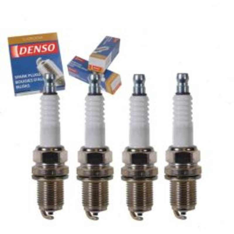 4 pc DENSO Standard U-Groove Spark Plugs for 1988-1990 Honda Prelude 2.0L L4