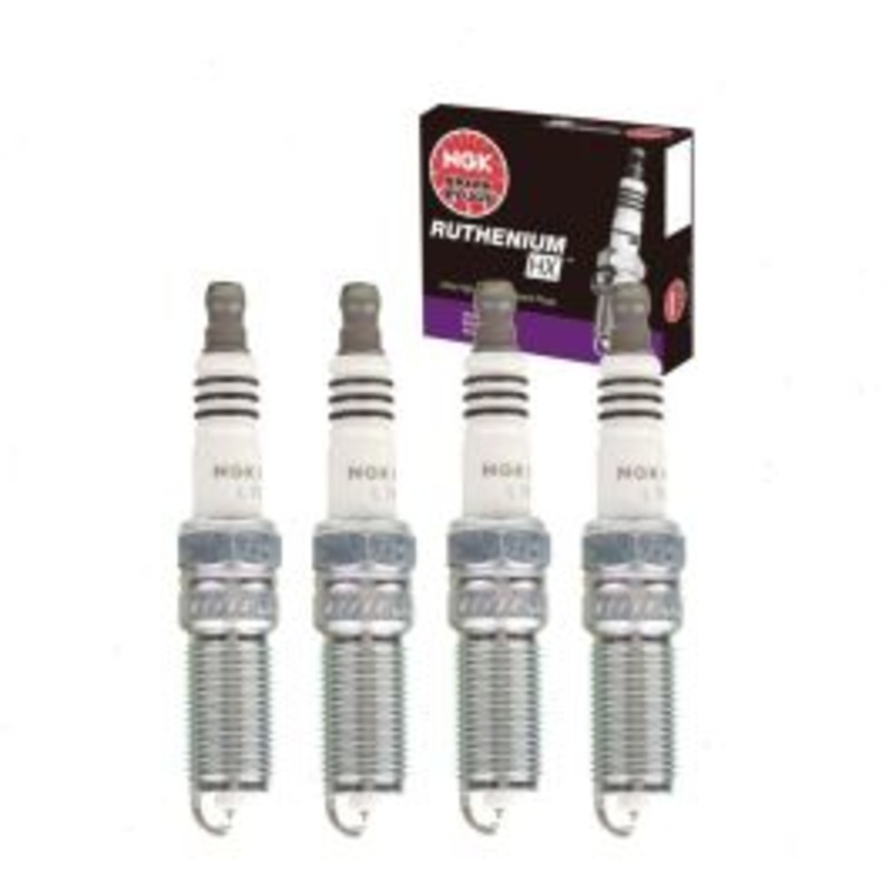 4 pc NGK Ruthenium HX Spark Plugs for 2014-2019 Cadillac CTS 2.0L L4