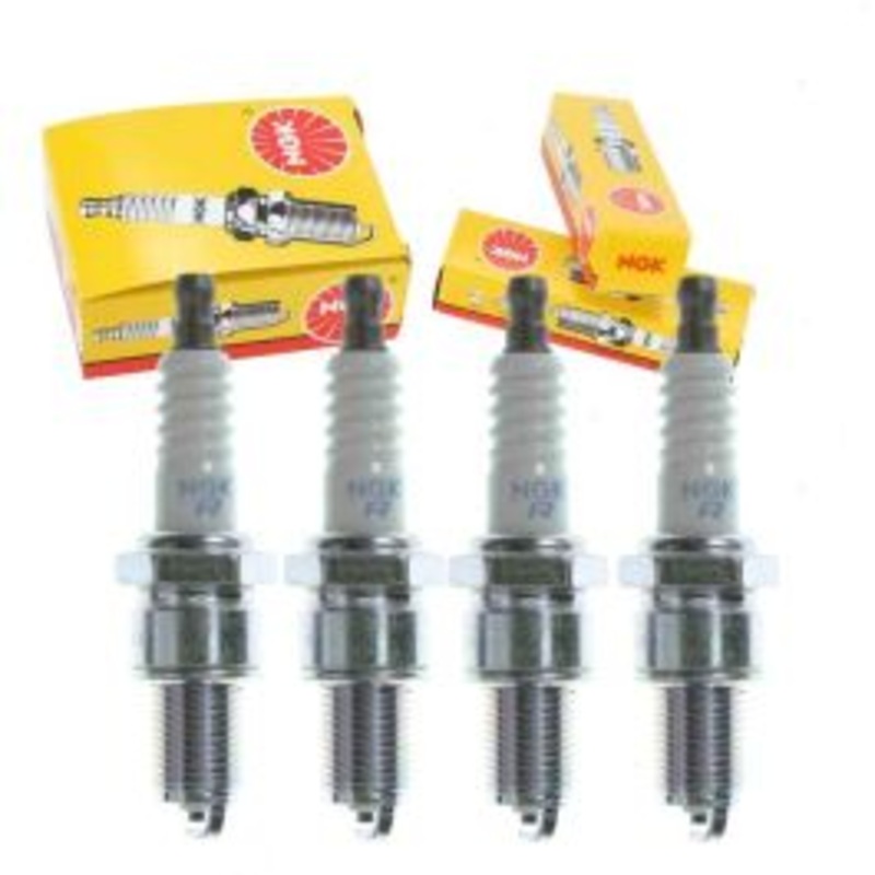 4 pc NGK Standard Spark Plugs for 1983-1984 Toyota Starlet 1.3L L4