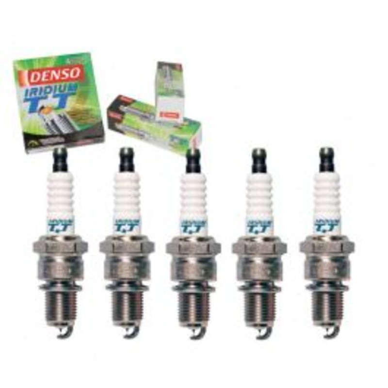 5 pc DENSO Iridium TT Spark Plugs for 1992-1994 Volkswagen EuroVan 2.5L L5
