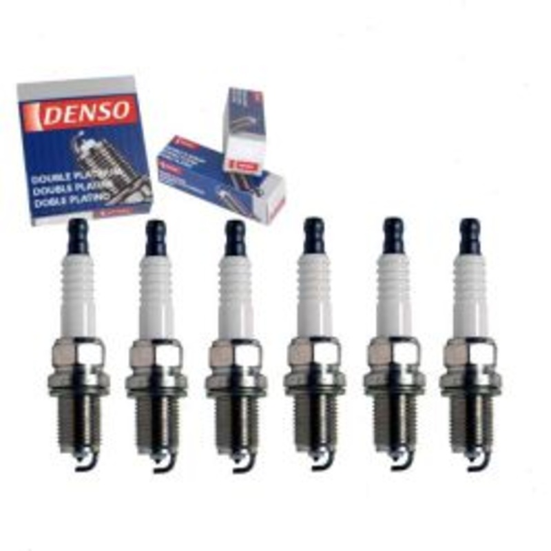 6 pc DENSO Double Platinum Spark Plugs for 1990-1995 Ford Taurus 3.0L 3.2L V6