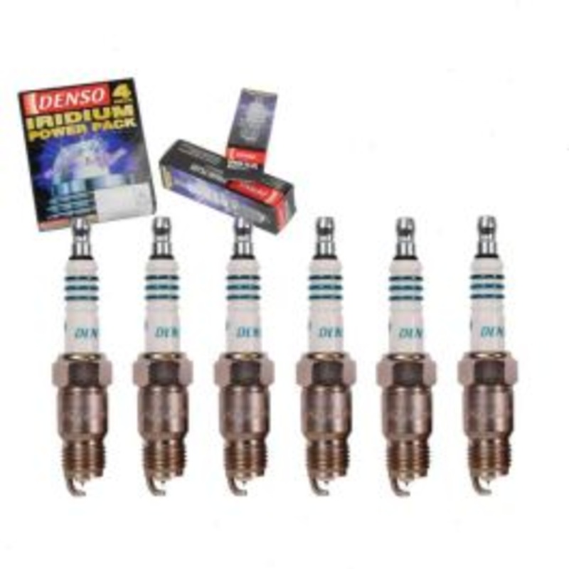6 pc DENSO Iridium Power Spark Plugs for 1981-1984 Dodge B150 3.7L L6