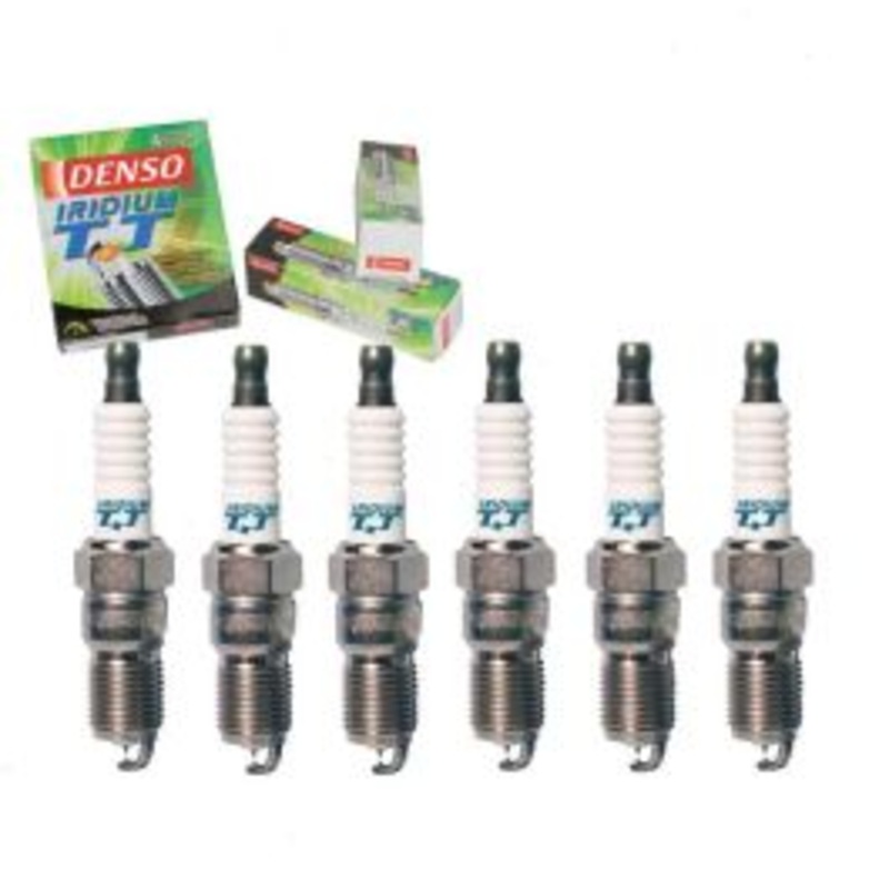 6 pc DENSO Iridium TT Spark Plugs for 1988-2007 Ford Taurus 3.0L 3.8L V6