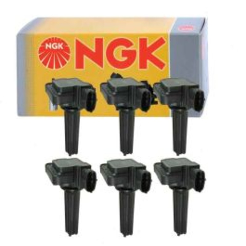 6 pc NGK 48690 U5244 Ignition Coils