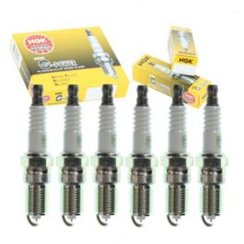 6 pc NGK G-Power Spark Plugs for 1987-1993 Mercedes-Benz 190E 2.6L L6