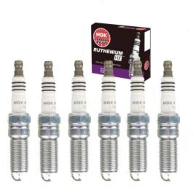 6 pc NGK Ruthenium HX Spark Plugs for 2002-2009 Chevrolet Trailblazer 4.2L L6