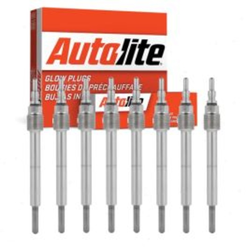 8 pc Autolite Diesel Glow Plugs for 2004-2005 Ford Excursion