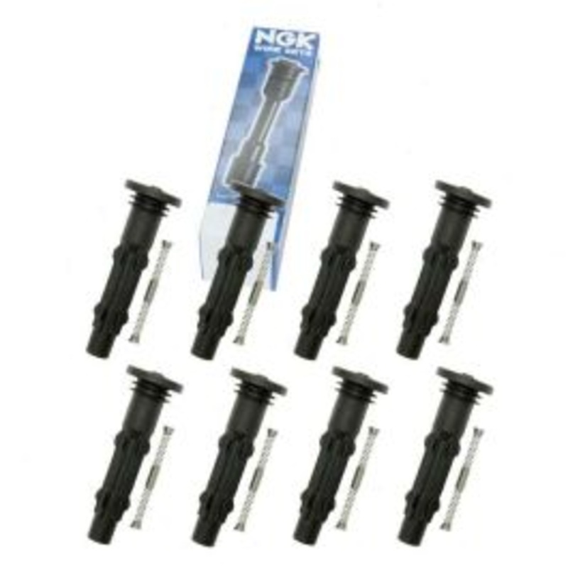 8 pc NGK 58957 Ignition Coil Boots