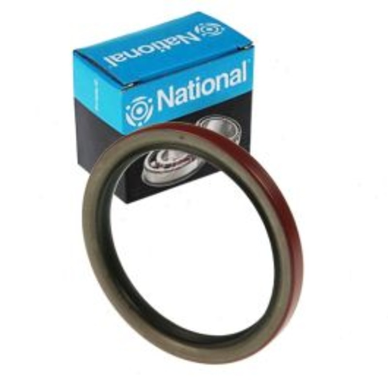 National Rear Engine Crankshaft Seal for 1989-1990 Mitsubishi Sigma