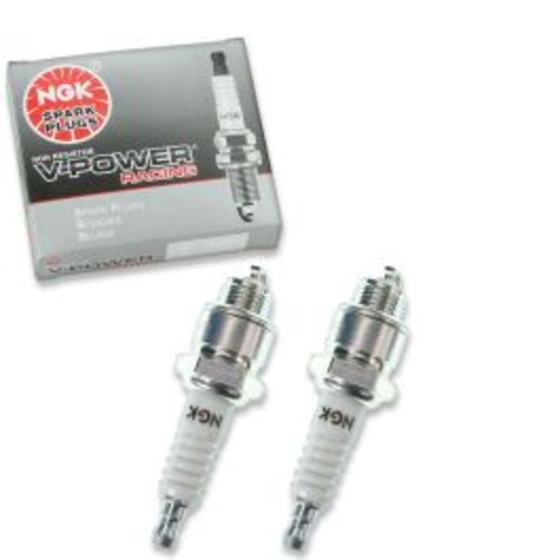 2 pc NGK V-Power Racing 2298 R5670-5 Spark Plugs