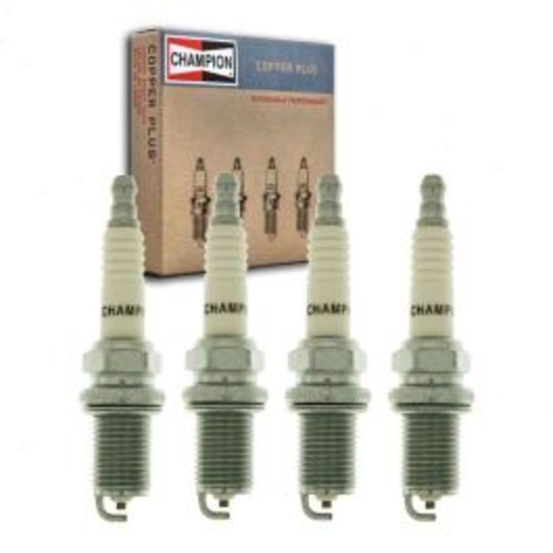 4 pc Champion Copper Plus Spark Plugs for 1989 Saab 9000 2.0L L4