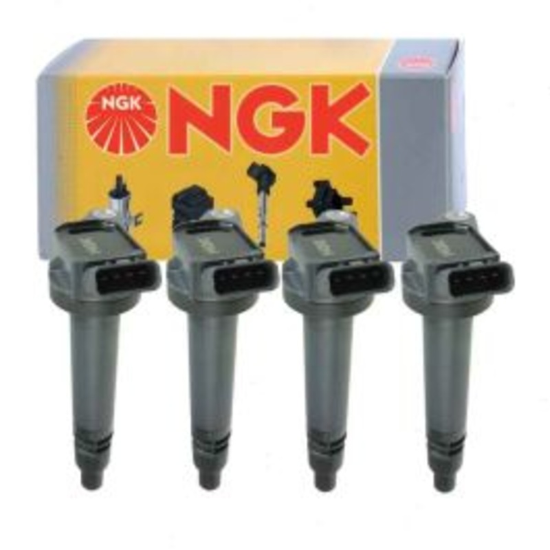 4 pc NGK Ignition Coils for 2015-2017 Lexus NX300h 2.5L L4