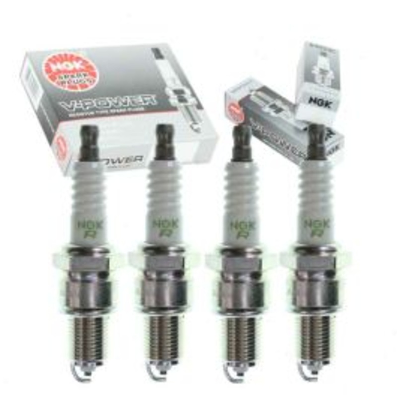 4 pc NGK V-Power Spark Plugs for 1980-1984 Volkswagen Rabbit 1.6L 1.7L 1.8L L4