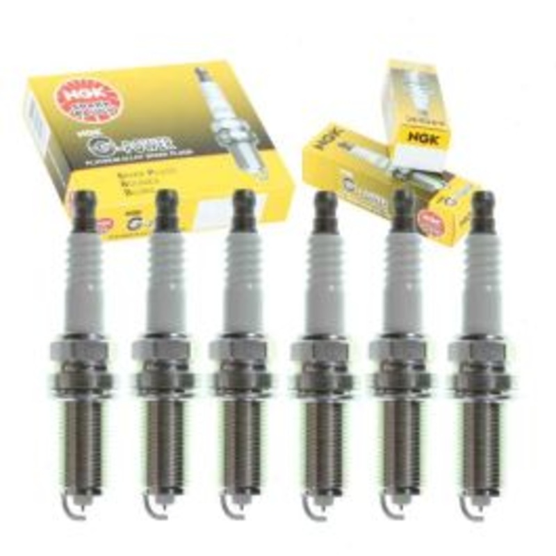 6 pc NGK G-Power Spark Plugs for 2006-2007 BMW 525i 3.0L L6