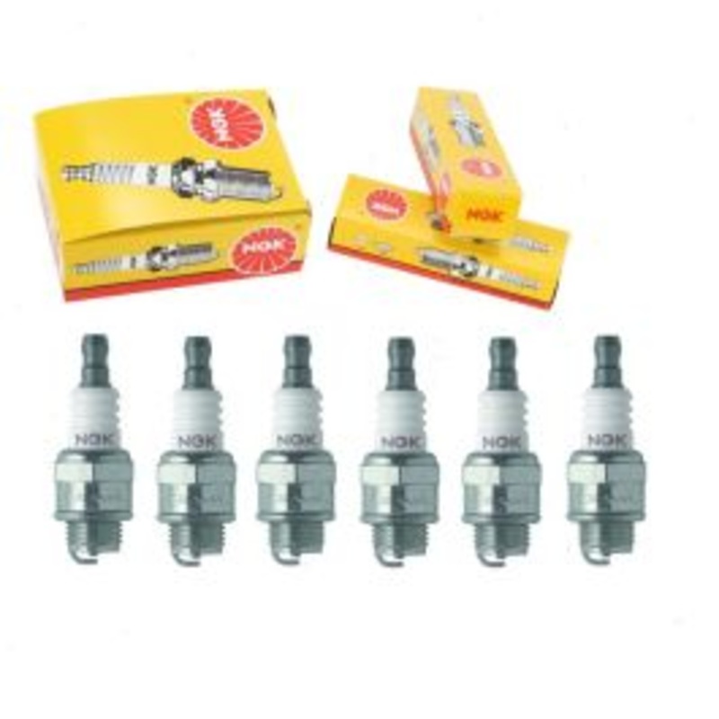 6 pc NGK Standard 4000 BM4A SOLID Spark Plugs
