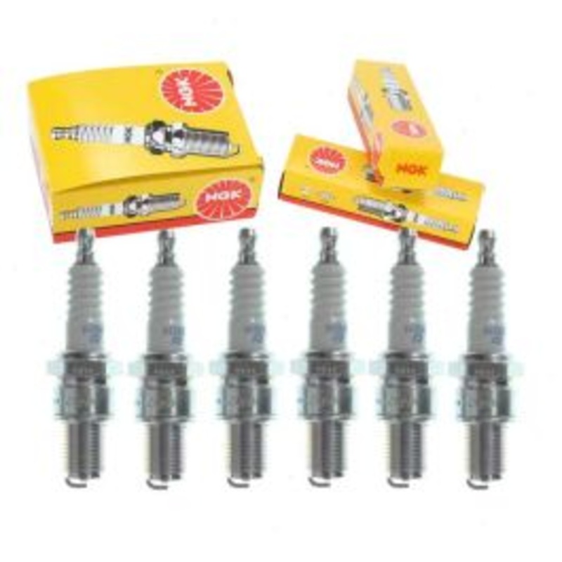 6 pc NGK Standard Spark Plugs for 1967 GMC K15 K1500 Pickup 4.8L L6