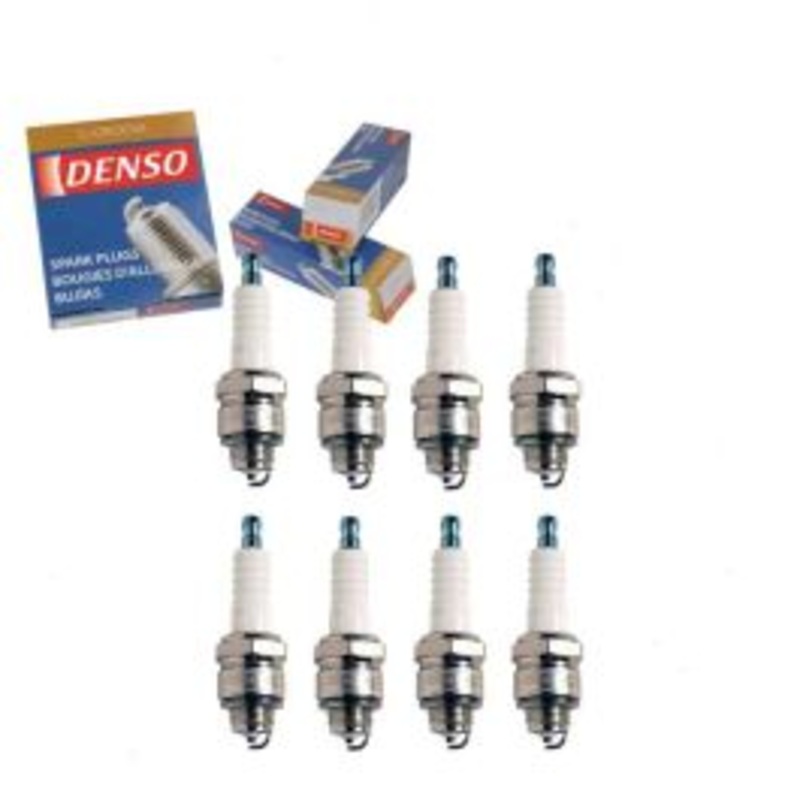 8 pc DENSO Standard U-Groove Spark Plugs for 1963-1964 Dodge 440 5.2L 6.3L V8