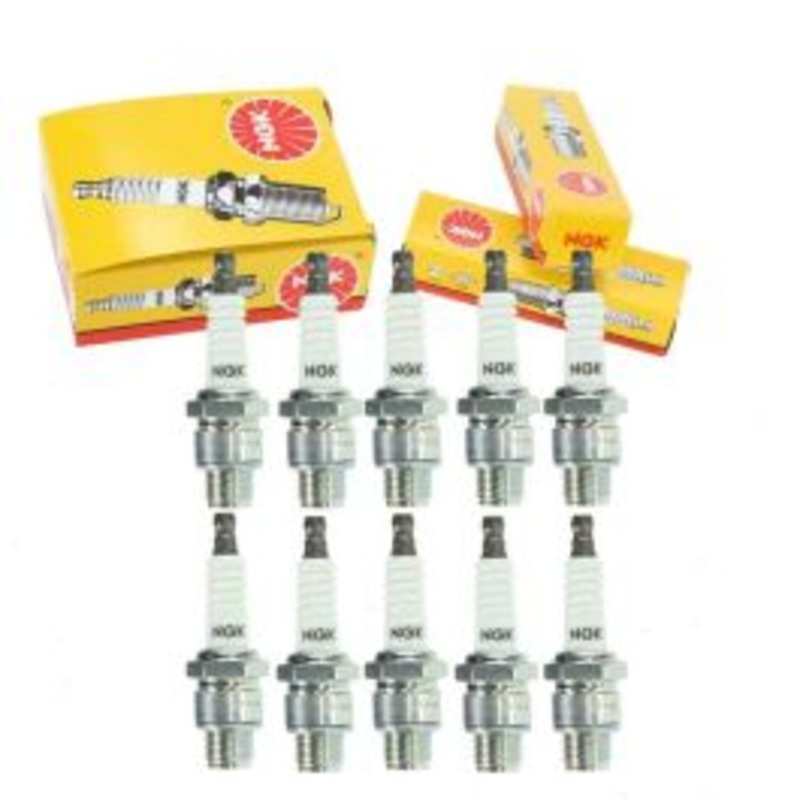 10 pc NGK Standard 6431 BU8H Spark Plugs