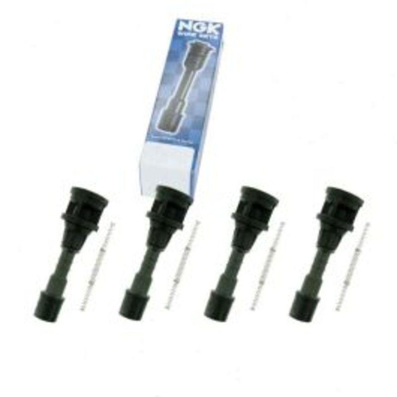 4 pc NGK Ignition Coil Boots for 2006-2007 Mazda 5 2.3L L4