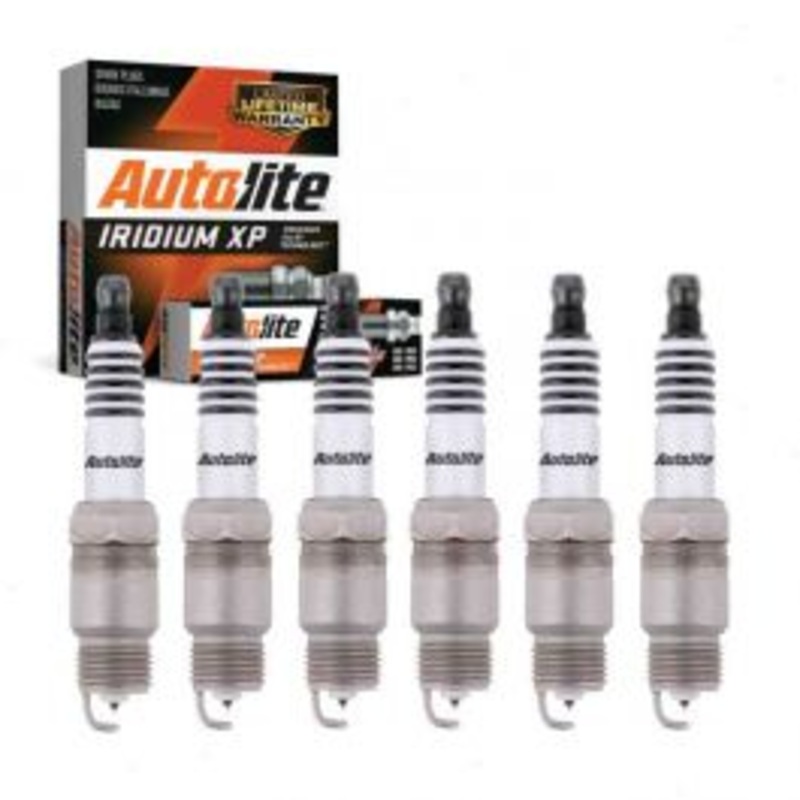 6 pc Autolite Iridium XP Spark Plug for 1977-1979 Pontiac Phoenix 3.8L V6
