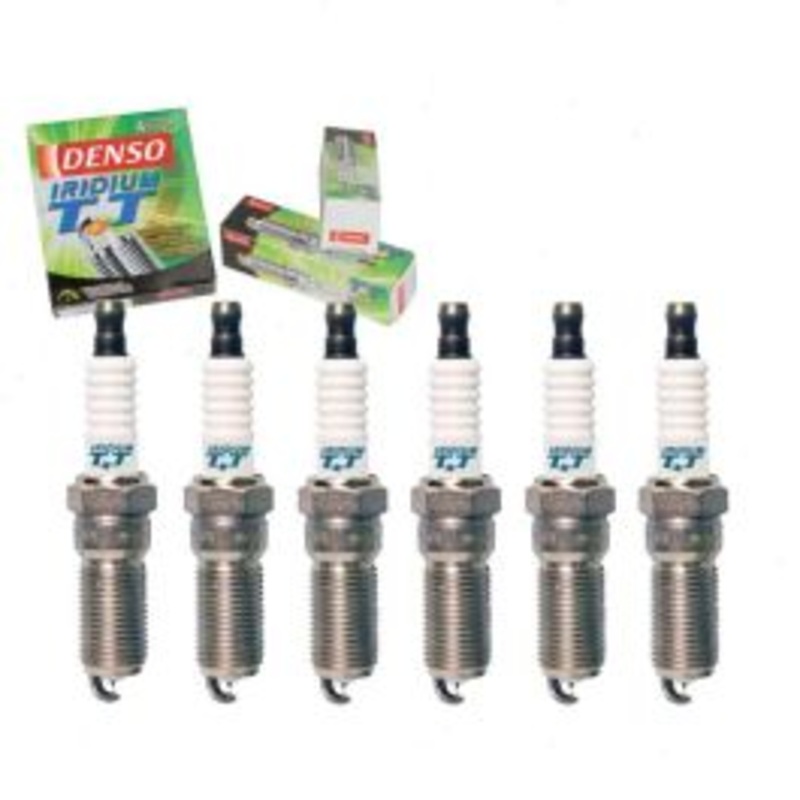 6 pc DENSO Iridium TT Spark Plugs for 2003-2008 Isuzu Ascender 4.2L L6