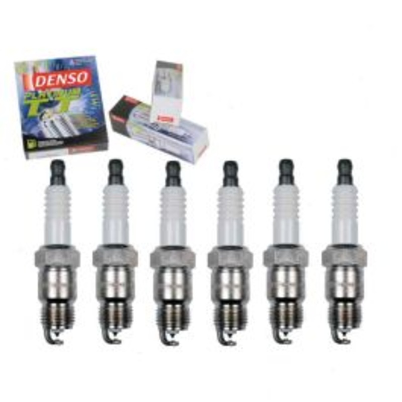 6 pc DENSO Platinum TT Spark Plugs for 1978-1980 Chevrolet Monza 3.2L 3.8L V6