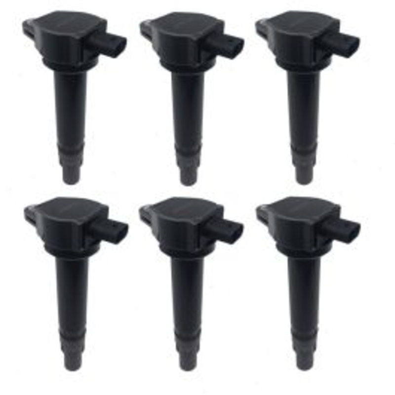 6 pc Hitachi Ignition Coils for 2006-2010 Dodge Charger 2.7L 3.5L V6