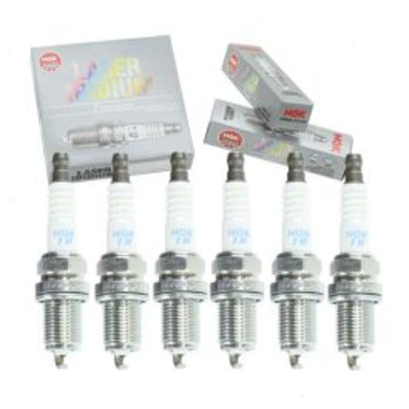 6 pc NGK Laser Iridium Spark Plugs for 1991-1995 Acura Legend 3.2L V6