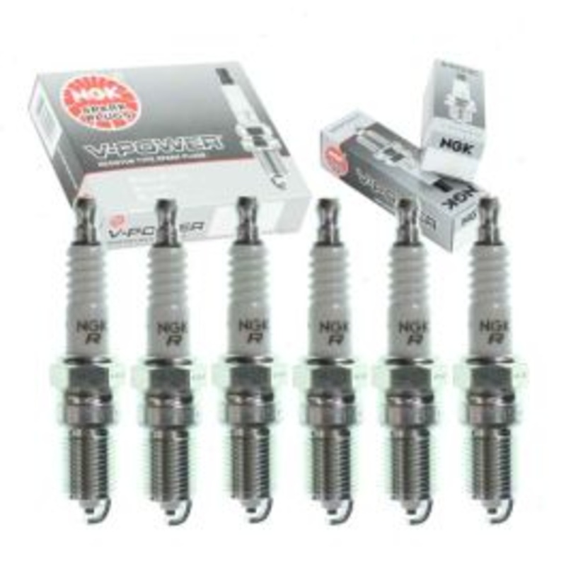 6 pc NGK V-Power Spark Plugs for 1992-1994 Mercury Topaz 3.0L V6