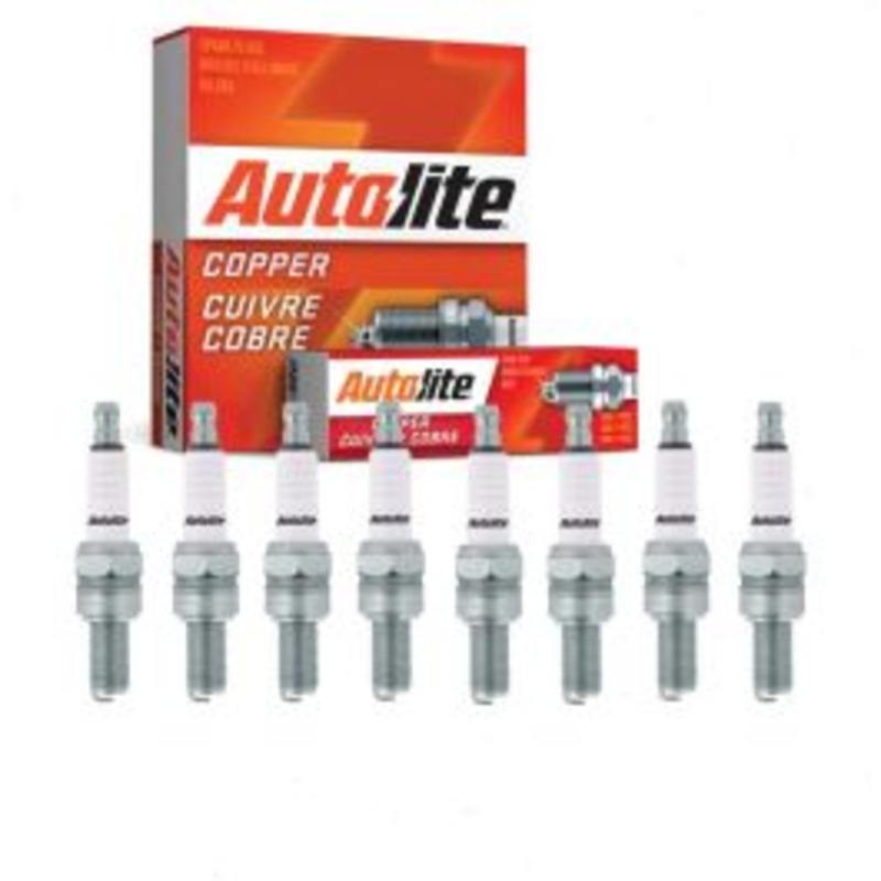 8 pc Autolite Copper Core Spark Plugs for 2002-2006 Maserati Spyder 4.2L V8