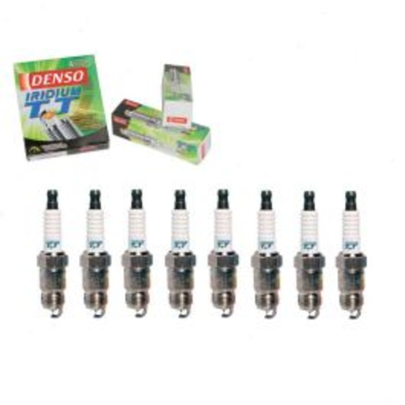 8 pc DENSO Iridium TT Spark Plugs for 1987-1991 GMC V2500 Suburban 5.7L V8