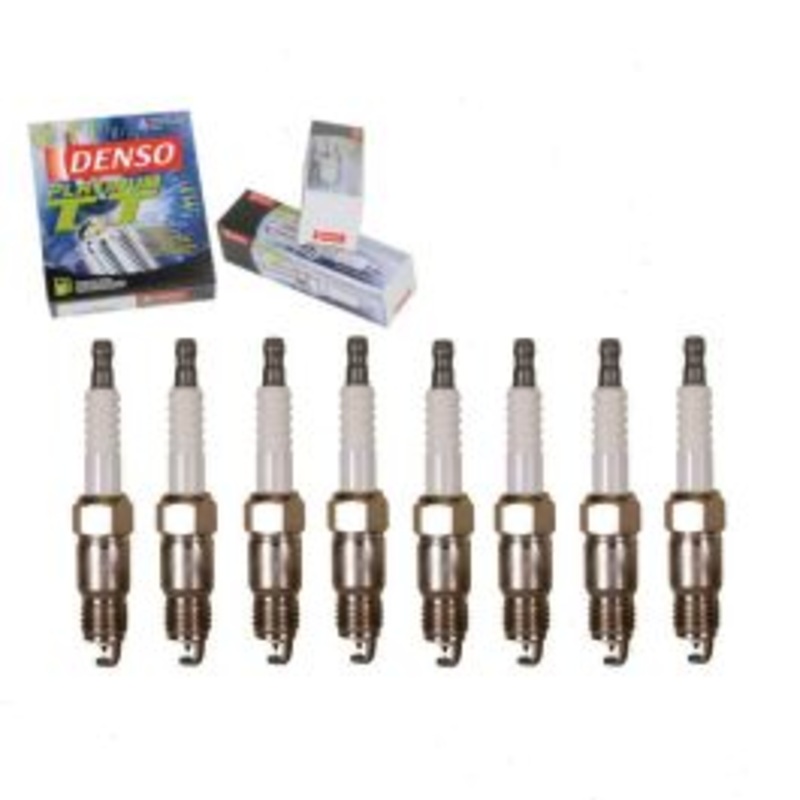 8 pc DENSO Platinum TT Spark Plugs for 1987-1988 Chevrolet R20 Suburban 5.7L 7.4L V8