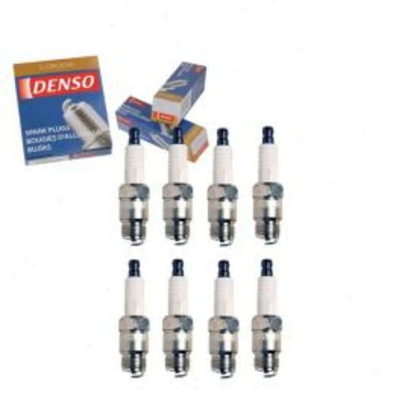8 pc DENSO Standard U-Groove Spark Plugs for 1972 Chevrolet Biscayne 5.7L 6.6L 7.4L V8