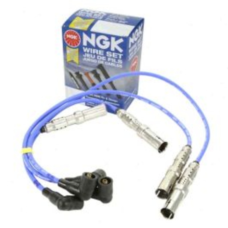 NGK Spark Plug Wire Set for 2007-2010 Volkswagen Golf City 2.0L L4