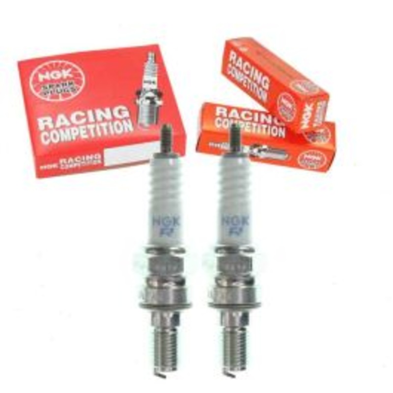 2 pc NGK Racing 7791 R0409B-8 Spark Plugs