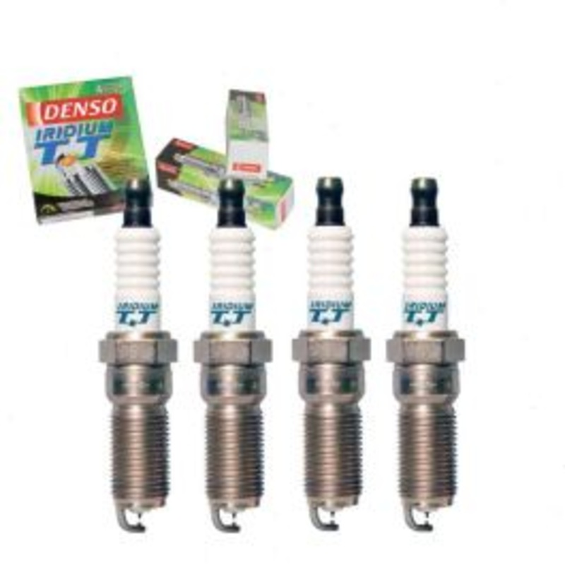 4 pc DENSO Iridium TT Spark Plugs for 2013-2015 Cadillac ATS 2.0L L4