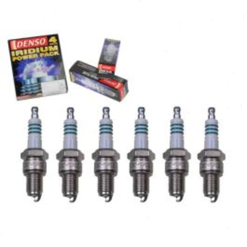 6 pc DENSO Iridium Power Spark Plugs for 1967 GMC C35 C3500 Pickup 4.8L L6