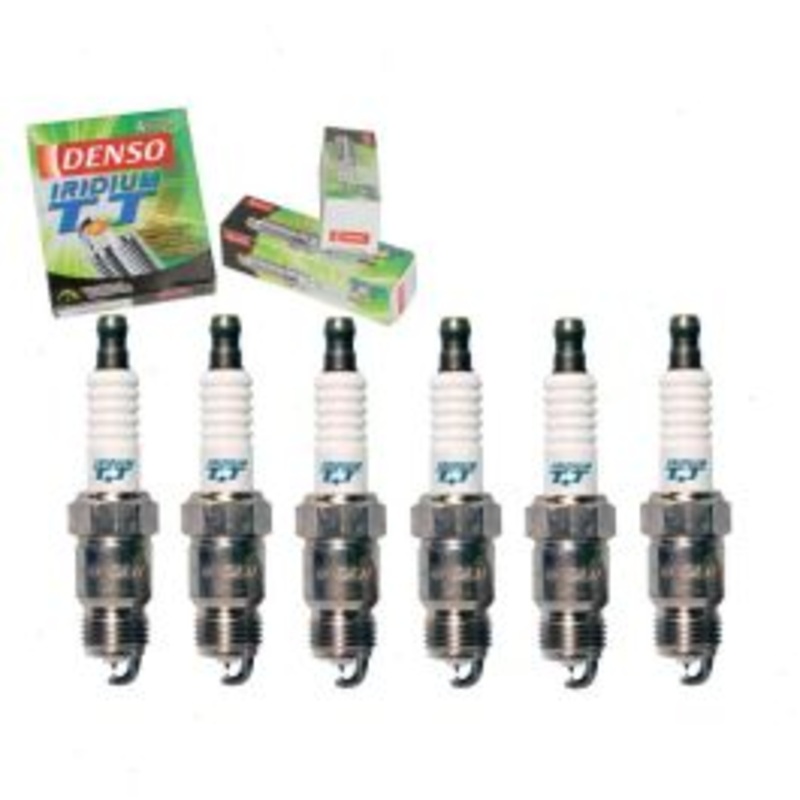 6 pc DENSO Iridium TT Spark Plugs for 1975-1978 GMC P25 4.8L L6