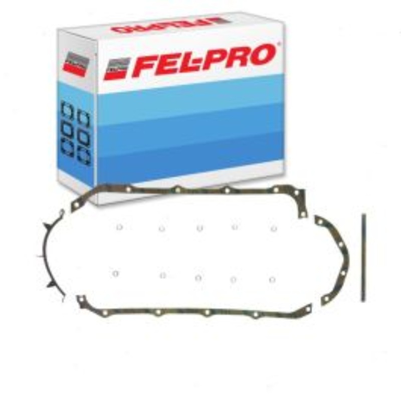 Fel-Pro Engine Oil Pan Gasket Set for 1975 Oldsmobile Custom Cruiser 6.6L V8