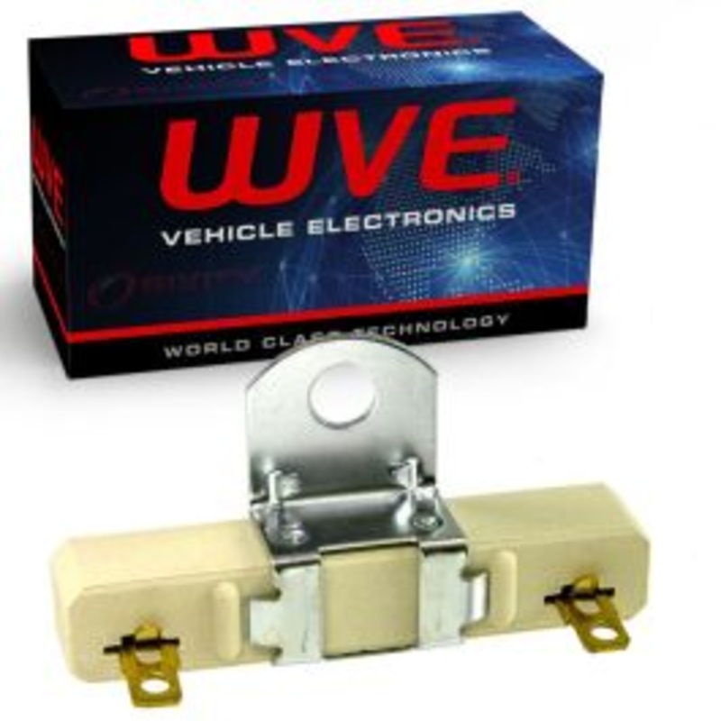 Wells WVE Ballast Resistor for 1955-1963 Studebaker Champion Commander Flight Hawk Golden Hawk Hawk Lark Police Car 2.8L 3.0L 4.7L L6 V8
