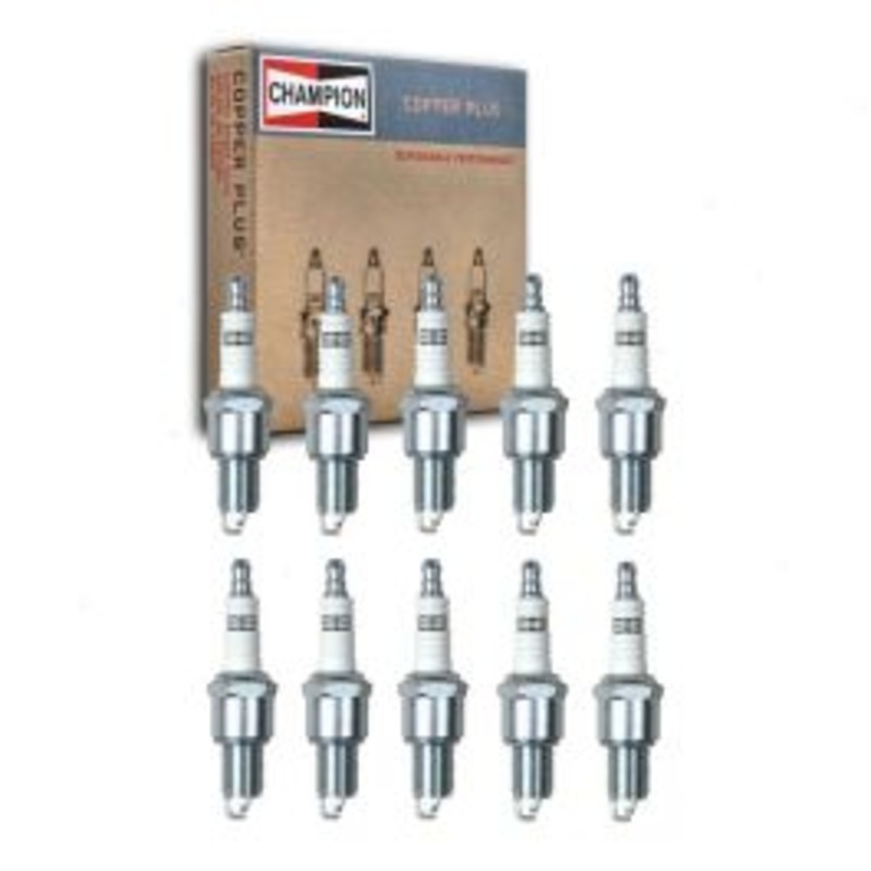 10 pc Champion Copper Plus 405 RN14YC Spark Plugs