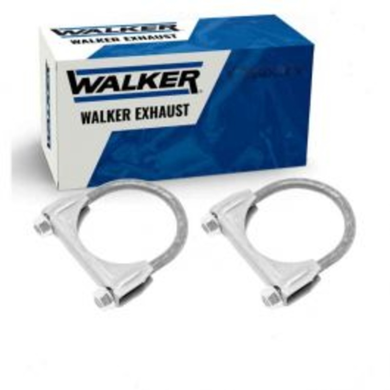2 pc Walker Exhaust Clamps for 1979-1986 GMC C2500 6.2L 7.4L V8